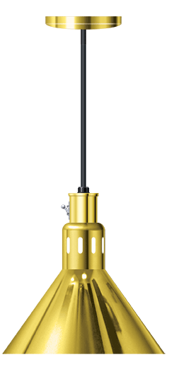 Лампа-мармит подвесная HATCO DL-775-CL BBRASS + лампочка WHITE-CTD-240