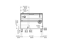 Сковорода электрическая опрокидывающаяся 900 серии ELECTROLUX E9BREJDPF0, 391149