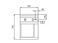 Поверхность жарочная электрическая ELECTROLUX HLE159317 Therma 590351