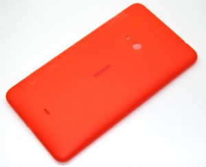 Задняя крышка для Nokia Lumia 625 Оранжевый цвет - фото 1 - id-p82680953