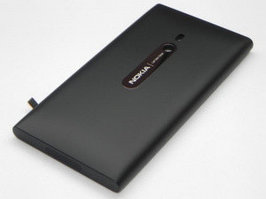 Задняя крышка для Nokia Lumia 800 Черный цвет