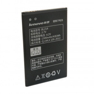 Аккумулятор для Lenovo A316i, A269, A300, A318, A305e, A208t, A218t оригинальный BL214 1300mAh - фото 1 - id-p82681192