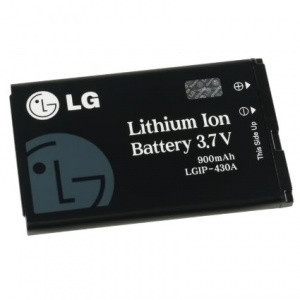 АКБ (батарея, аккумулятор) LG LGIP-430A (LGIP-530A) 900mAh  для LG AX155, AX585 Rhythm, CE110, GB100, GB125,