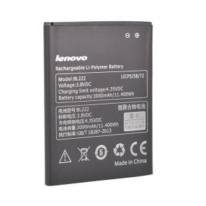 Аккумулятор для Lenovo S660, S668T BL222 3000mAh - фото 1 - id-p82681266