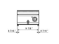 Мармит водяной 700 СЕРИИ ELECTROLUX E7BMEDB000, 371096