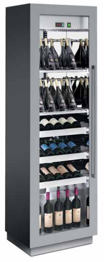 Шкаф винный ENOFRIGO MIAMI MEDIUM RF T цвет серый алюминиевый 873, A1MIAMIMED/873