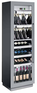 Шкаф винный ENOFRIGO MIAMI MEDIUM RF T цвет серый алюминиевый 873, A1MIAMIMED/873