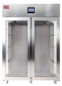 Шкаф сухого вызревания мяса ZERNIKE KLIMA MEAT Model BASIC KMB1500PV стеклянная дверь