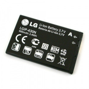 АКБ (батарея, аккумулятор) LG LGIP-430N 900mAh  для LG GM360, GS290 Cookie fresh, GU200, GU280, GW300, GW370,