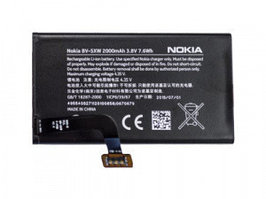 АКБ (батарея, аккумулятор) оригинальная Nokia BV-5XW 2000mAh  для Nokia Lumia 1020