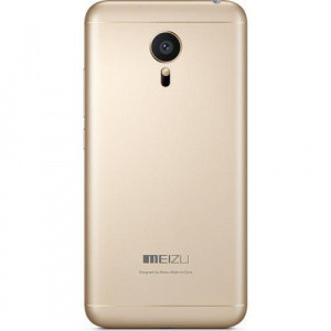 Задняя крышка для Meizu MX5, цвет: золото