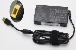 Зарядное устройство для ноутбуков Lenovo 65W Slim Tip (Square Yellow Interface) коннектор (штекер) - фото 1 - id-p82681658