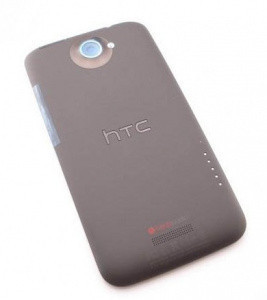 Задняя крышка для HTC One X (Black) - фото 1 - id-p82681730