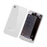 Задняя крышка (стекло) для Apple iPhone 4S (ААА class) (A1387) цвет: белый