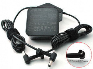 Зарядное устройство для ноутбуков Asus 65W 5.5х2.5mm 19V 3.42А (Оригинал) - фото 1 - id-p82681928