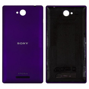 Задняя крышка для Sony Xperia C фиолетовая (S39H, C2304, C2305) - фото 1 - id-p82681957