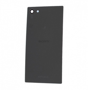 Задняя крышка (стекло) для Sony Xperia Z5 compact  (E5803, E5823) Grey