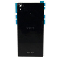 Задняя крышка (стекло) для Sony Xperia Z5 Premium (E6853, E6883, E6833) цвет: черный