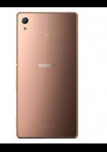 Задняя крышка (стекло) для Sony Xperia Z3+ plus (Z4) (E6553) Золотистая (Gold) Глянцевая