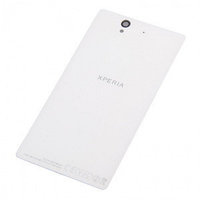 Задняя крышка (стекло) для SONY Xperia Z (C6606, C6602, C6603, L36, L36h, LT36) Белая (White)