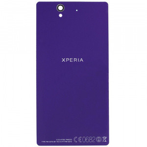 Задняя крышка (стекло) для SONY Xperia Z (C6606, C6602, C6603, L36, L36h, LT36) Сиреневая