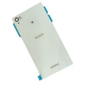 Задняя крышка (стекло) для Sony Xperia Z1 (C6902, C6903, L39H) Белая