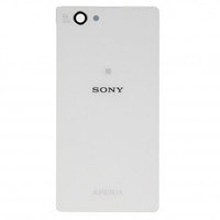 Задняя крышка (стекло) для Sony Z1 Xperia Compact (D5503) Белая (White)