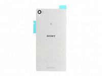 Задняя крышка (стекло) для Sony Z3 (D6603, D6653, D6616, D6633) Белая (White)