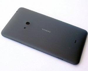 Задняя крышка для Nokia Lumia 625 Черный цвет