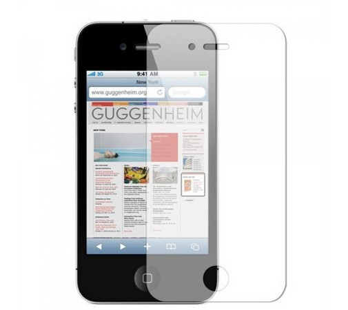 Защитное стекло на экран для iPhone 4, 4S - фото 1 - id-p82682134