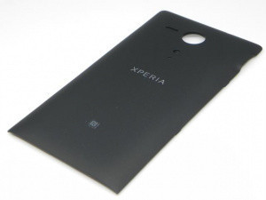 Задняя крышка для Sony Xperia SP Black (M35, M35h, M35c, C5302, C5303, C5306) - фото 1 - id-p82682187