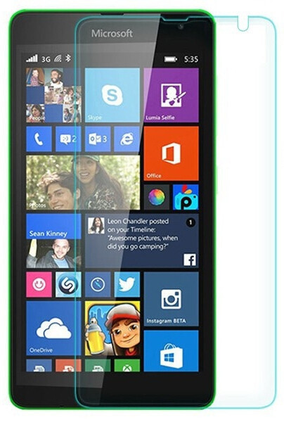 Защитное стекло на экран для Nokia Lumia 535 - фото 1 - id-p82682266