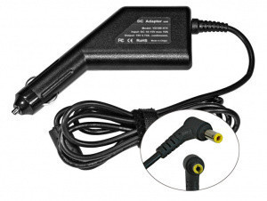 Автомобильное зарядное устройство для ноутбуков Acer 90W 5.5х1.7mm 19V 4.74А - фото 1 - id-p82682320