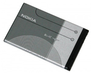 Аккумулято Nokia BL-4C для Nokia 6100, 6300, 1202, 1661, 2112, 2220, 2228, 2650, 2652, 2690, 3108