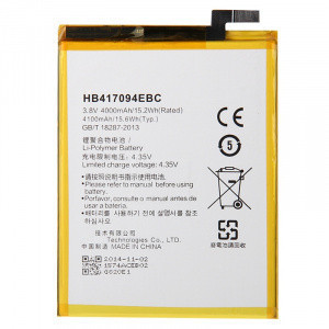 Аккумулятор для Huawei Ascend Mate 7 (HB417094EBC) оригинальный - фото 1 - id-p82682599