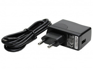 Зарядное устройство micro USB оригинальное для телефонов Huawei 1.0A HW-050100E1W (комплект: блок питания +