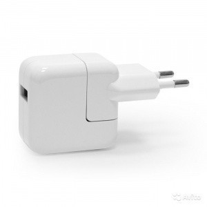 Сетевое зарядное устройство (СЗУ, Блок питания) Apple iPad 5 2.4A (Оригинальное) - фото 1 - id-p82682632