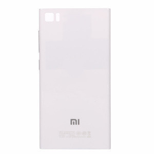Задняя крышка для Xiaomi Mi3 (MI-3) + сим-лоток (белая)