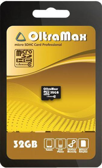 Карта памяти OltraMax microSDXC 32GB Class 10 - фото 1 - id-p82682690