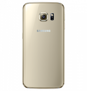 Задняя крышка для Samsung  Galaxy S6 Edge (G925) Золотой (Gold) цвет
