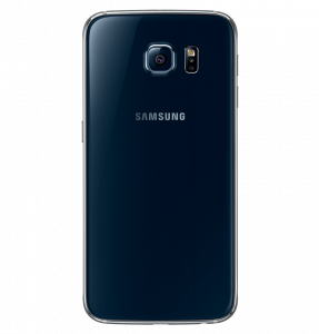 Задняя крышка для Samsung  Galaxy S6 G920 чёрно-синий цвет