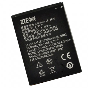 АКБ (батарея, аккумулятор) оригинальная ZTE LI3823T43P3H735350 2300mAh для ZTE Geek V975 - фото 1 - id-p82682771