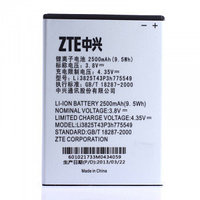 АКБ (батарея, аккумулятор) оригинальная ZTE LI3818T43P3H585642 2500mah для ZTE Grand X Quad V987