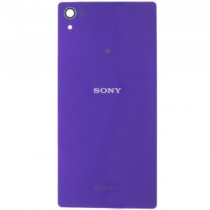 Задняя крышка (стекло) для Sony Z2 Xperia (D6502, D6503) Фиолетовая - фото 1 - id-p82682792