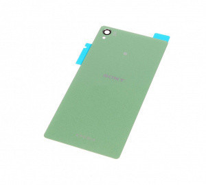 Задняя крышка (стекло) для Sony Z3 (D6603, D6653, D6616, D6633) Зелёная (Green) - фото 1 - id-p82682793