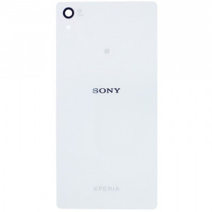 Задняя крышка (стекло) для Sony Z2 Xperia  (D6502, D6503) Белая (White)