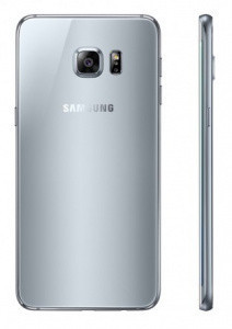Задняя крышка для Samsung  Galaxy S6 Edge plus + G928F серебристый (Silver) цвет