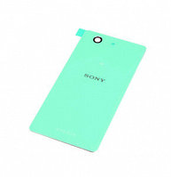 Задняя крышка (стекло) для Sony Xperia Z3 compact (D5803, D5833) Зелёная (Green)