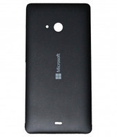 Задняя крышка для Nokia Lumia 540 (Microsoft Lumia 540 (RM-1141)), цвет: черный