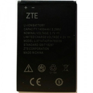 АКБ (батарея, аккумулятор) оригинальная ZTE LI3714T42P3H765039 1400mAh для ZTE Blade A5/ A5 Pro/ AF3/ AF5 - фото 1 - id-p82682904